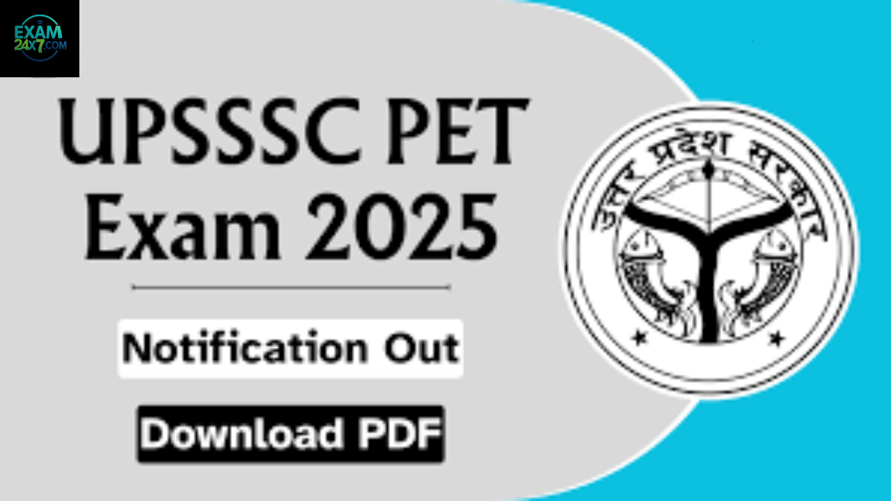 UPSSSC PET Exam 2025