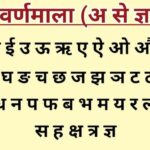 हिंदी वर्णमाला