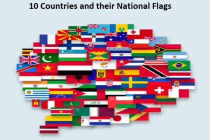 10 Countries and their National Flags