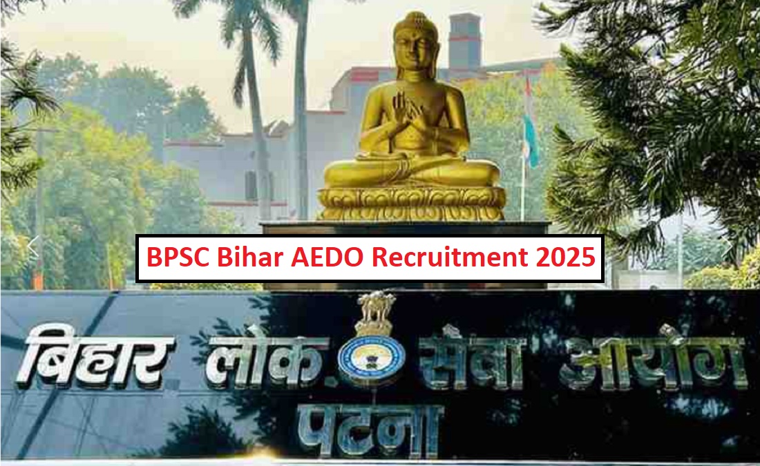 BPSC Bihar AEDO recruitment 2025