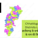 Chhattisgarh Districts List