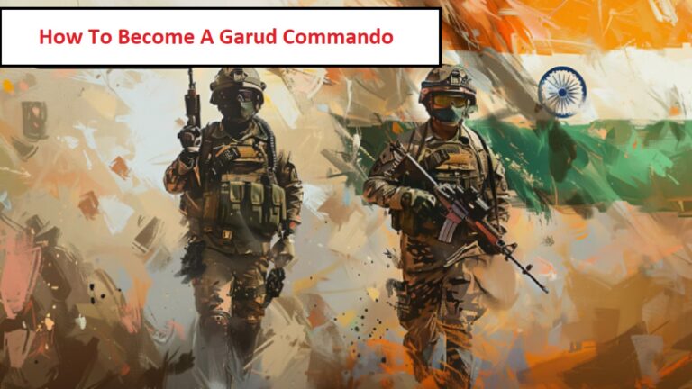 How To Become A Garud Commando