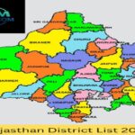 Rajasthan District List 2025