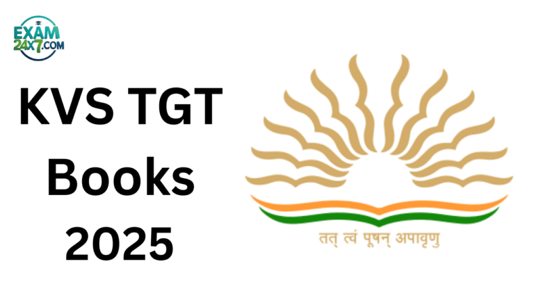 KVS TGT Books 2025