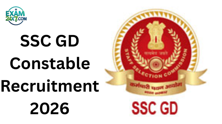 SSC GD Constable Recruitment