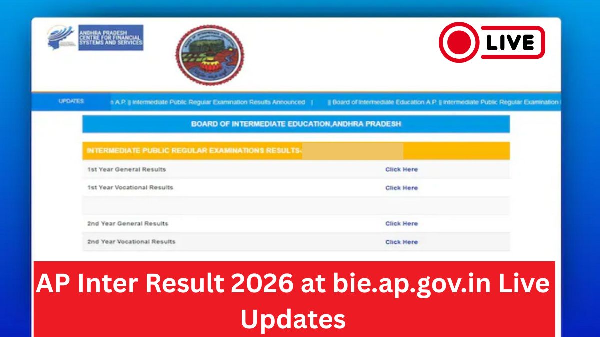 AP Inter 2nd Year Results 2026: Check Manabadi Results, Toppers List & Revaluation Details