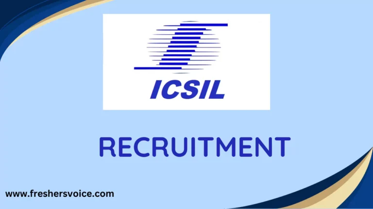 ICSIL Recruitment 2026: Apply for 40 DEO & MTS Vacancies Online