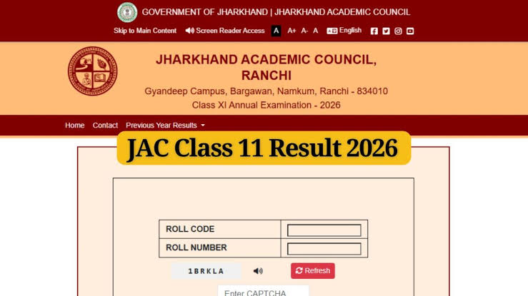 JAC 11th Result 2026 OUT! Check Jharkhand Board Class 11 Results Now!