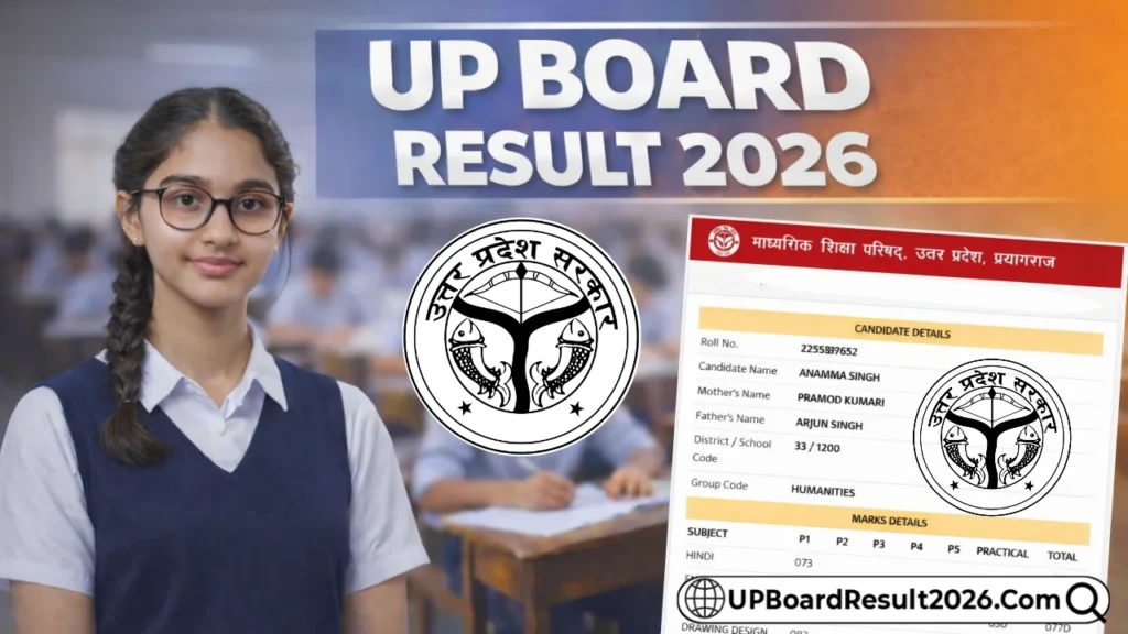UP Board 12th Result 2026 Out: Direct Link, Pass Percentage, and Toppers List Declared